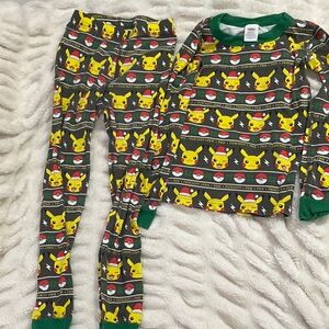 Hanna Andersson Pokemon Pikachu Christmas Pajamas